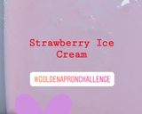Foto langkah ke 5 dari resep Home made Strawberry Ice Cream.