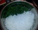A picture of step 3 of Japchae.