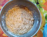 Foto del paso 1 de la receta: Torticas de avena con huevo y banano