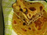 Chapati with lemon zest