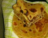 A picture of step 8 of Chapati with lemon zest.