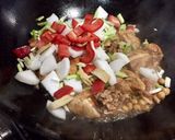 Foto del paso 4 de la receta: Gallina con Garbanzos & Vegetales
