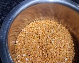 A picture of step 1 of Sambhar with idli.