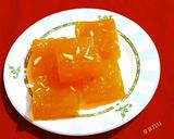 A picture of step 8 of Custard Powder Halwa.