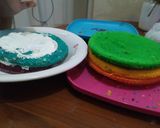 Foto langkah ke 5 dari resep Rainbow Mini Cake Kukus (MiCaKu).