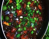 रेस्टोरेंट स्टाइल ग्रेवी चिल्ली पनीर (restaurant style gravy chilli paneer recipe in Hindi) रेसिपी चरण 5 फोटो