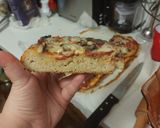 Pas rețetă Pizza cu de toate (pe blat pufos) 4 fotografie