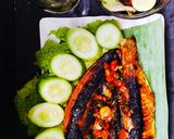 Foto langkah ke 14 dari resep Ikan bandeng bakar Jimbaran.