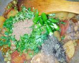 A picture of step 11 of Nauratan Biryani.