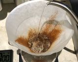 A picture of step 6 of Iterating to perfect drip filter coffee ☕️♻️.