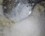A picture of step 4 of Kaju Burfi.