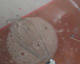 A picture of step 2 of Royal icing.