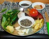 A picture of step 1 of Aromatic spicy flavorful Rasam from Kerala.