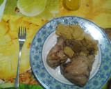 Foto del paso 7 de la receta: Pollo en salsa aromática con patatas estilo chef
