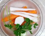 Gyors zöldségleves recept fázis 1 fotója