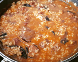 Foto del paso 9 de la receta: Arroz meloso de carrilleras al Oporto con surtido de setas