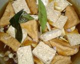 Foto langkah ke 2 dari resep Tahu tempe bacem, bumbu simpel.
