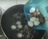 Foto langkah ke 3 dari resep Sayur Sop Bakso Telur Puyuh.