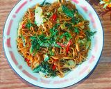 Foto langkah ke 5 dari resep Mie Goreng Bihun.