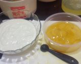 A picture of step 2 of Yoghurt citrus syrup cupcakes.