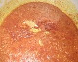 A picture of step 1 of Dried fish palm oil stew.