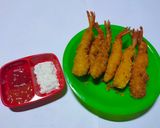 Foto langkah ke 7 dari resep (5) Udang ebi furai ala hokben.