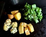 A picture of step 3 of Dal Khichdi.