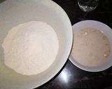 Egyszerű pizzatészta recept fázis 1 fotója