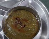 A picture of step 5 of Sarso ka saag.