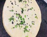 A picture of step 2 of Stuffed kulcha.