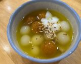 Hình bước làm 6 của món Chè lũm chũm (Chè ỉ, chè trôi nước không nhân)
