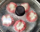 Foto langkah ke 4 dari resep Bolu Kukus Mekar Merah Putih.