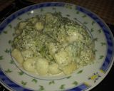 Foto del paso 4 de la receta: Ñoquis de ricota con salsa de brócoli y queso azul