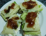 Foto del paso 6 de la receta: Tostas de jamón, queso y mermelada