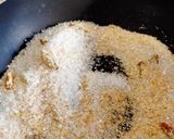 A picture of step 3 of Suji ka Halwa/ Mohan Bhog.