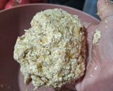 Foto del paso 1 de la receta: Torta de Manzana y Arándanos con Masa de Banana y Avena