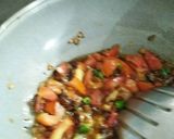 A picture of step 3 of Dry masala aalu.