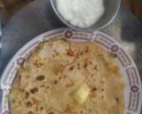 Aloo paratha recipe step 4 photo