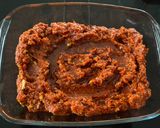 A picture of step 3 of Muhammara.