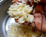 A picture of step 1 of Black chickpea pulao in pressure cooker.