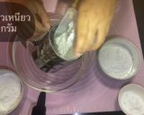 รูปขั้นตอนการทำที่ 2 ของ ขนมบัวหิมะไส้สตอเบอรี่🍓