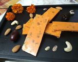 A picture of step 10 of Orange Nutty Choco Bar.