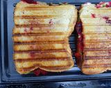 A picture of step 4 of Beetroot sandwich.