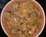 A picture of step 2 of Mutton biryani.