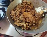 A picture of step 4 of Kala mutton keema.