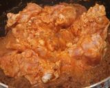 A picture of step 5 of Chicken Masala Indian style.