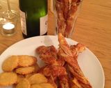 A picture of step 5 of Christmas Parma Ham and Stilton Cheese Straws.