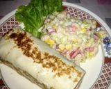 Foto langkah ke 6 dari resep Vegan salad wrap.