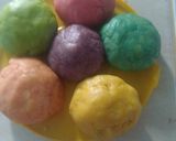 Foto langkah ke 2 dari resep 9.🌹Cookies mawar pelangi 🌈.