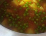 A picture of step 3 of Aloo matar ki sabji.